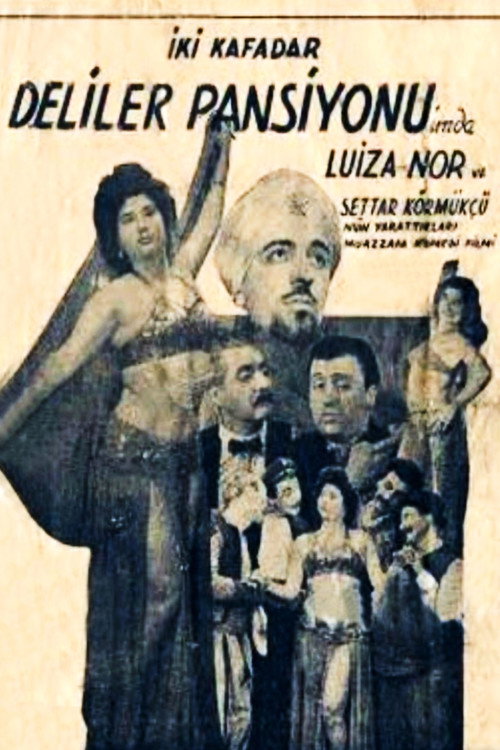 Movie poster for İki Kafadar Deliler Pansiyonunda (1952)