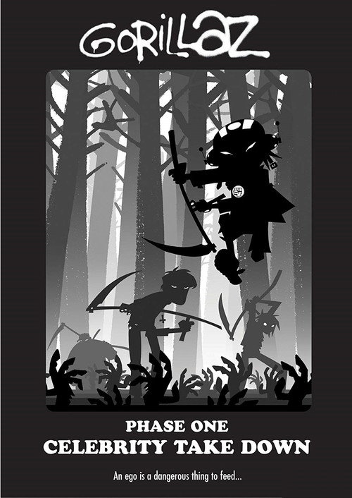 Movie poster for Gorillaz | Phase One: Celebrity Take Down (2002)