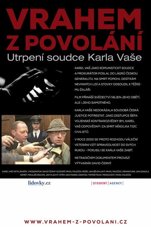 Movie poster for Vrahem z povolání – Utrpení soudce Karla Vaše (2013)