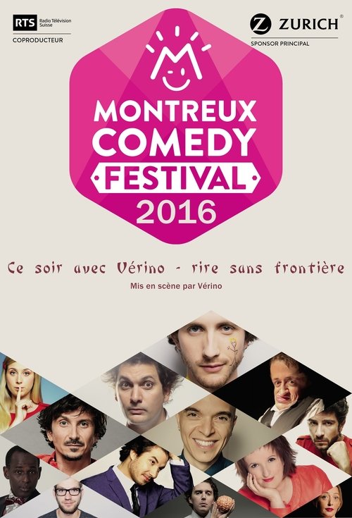 Movie poster for Montreux Comedy Festival 2016 - Ce soir avec Vérino : rire sans frontière (2016)