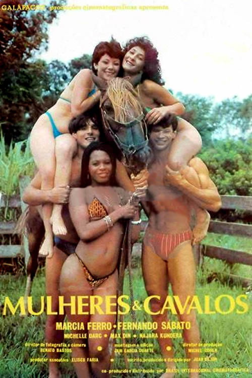 Movie poster for Mulheres e Cavalos (1987)