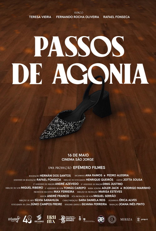 Movie poster for Passos de Agonia (2023)