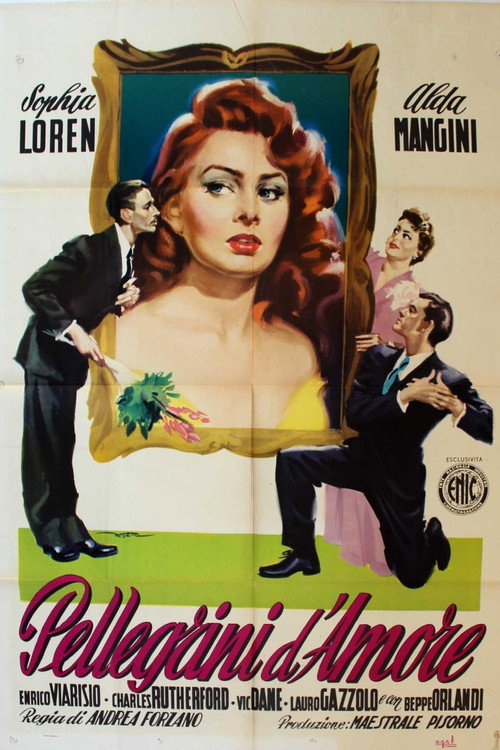 Movie poster for Pilgrim of Love (1954)