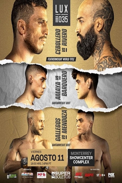 Movie poster for LUX Fight League 35 (2023)