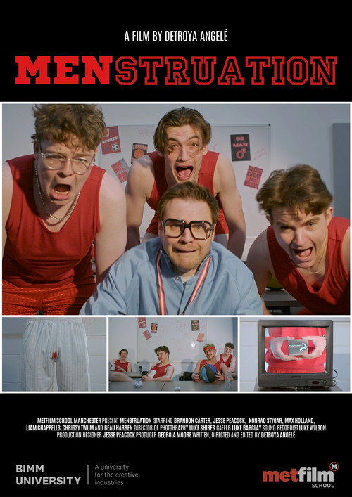 Movie poster for MENstruation (2024)