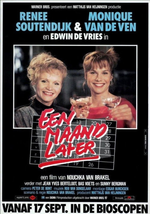 Movie poster for A Month Later (1987)