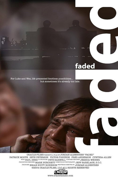 Movie poster for Faded (2004)