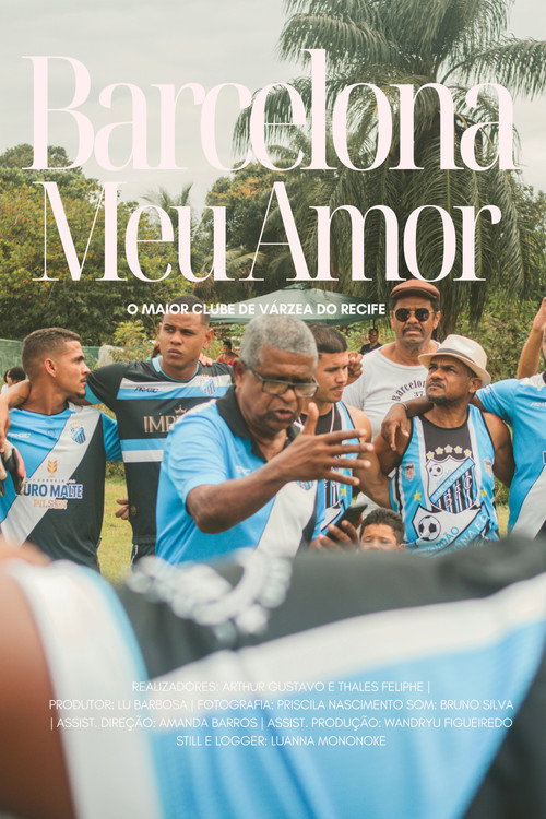 Movie poster for BARCELONA, MEU AMOR (2024)