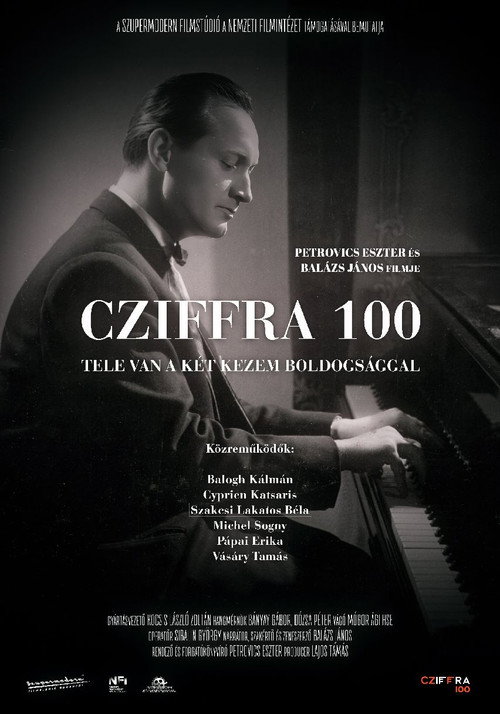 Movie poster for Cziffra 100 - Tele van a két kezem boldogsággal (2023)