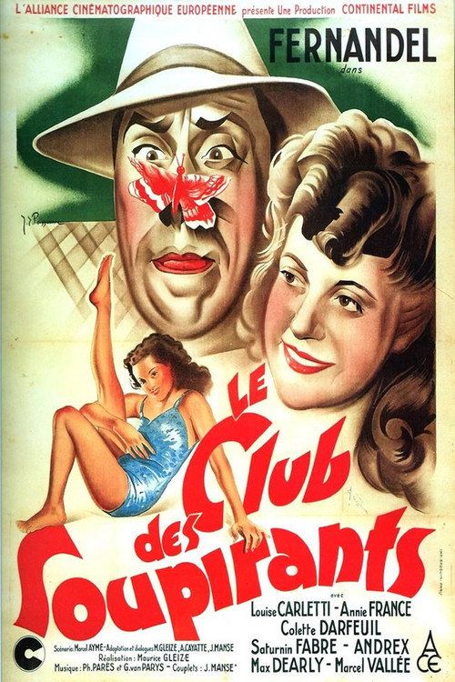 Movie poster for The Suitors Club (1941)