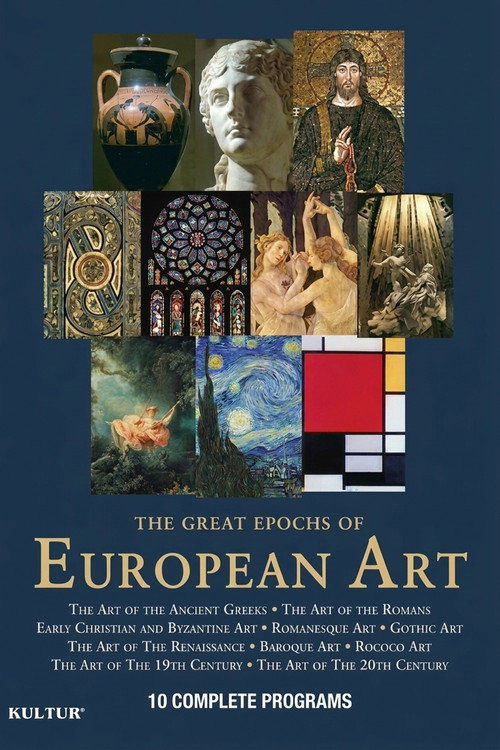 Series poster for The Great Epochs of European Art (1989)