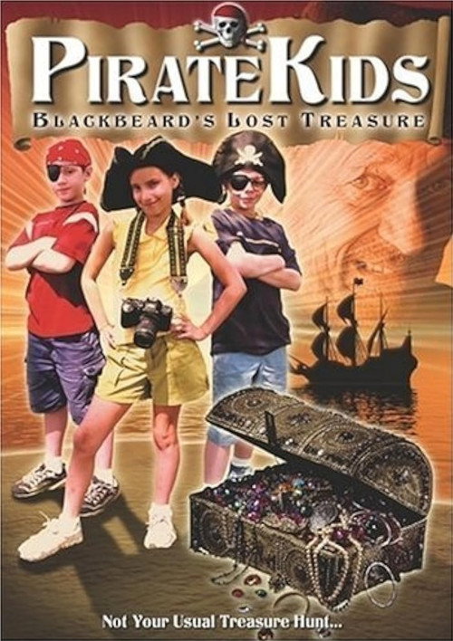 Movie poster for Pirate Kids: Blackbeard's Lost Treasure (2004)