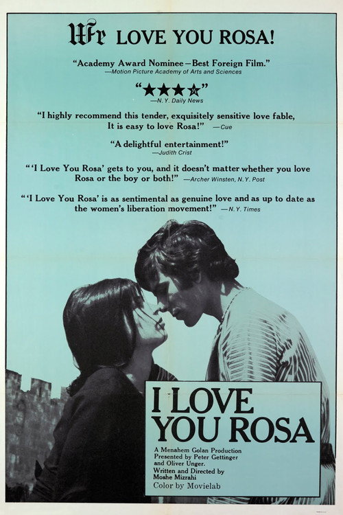 Movie poster for I Love You Rosa (1972)