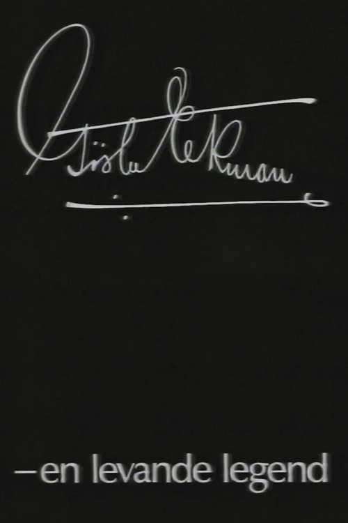 Movie poster for Gösta Ekman - En levande legend (1987)