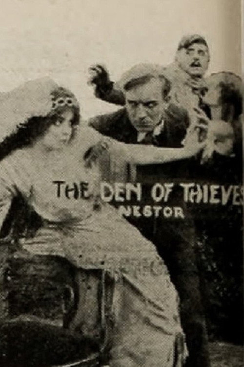 Movie poster for The Den of Thieves (1914)