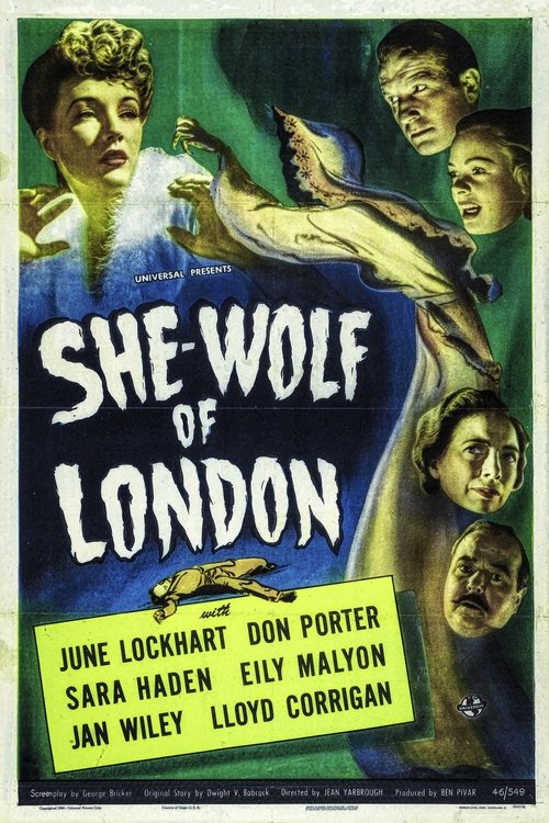 Movie poster for She-Wolf of London (1946)