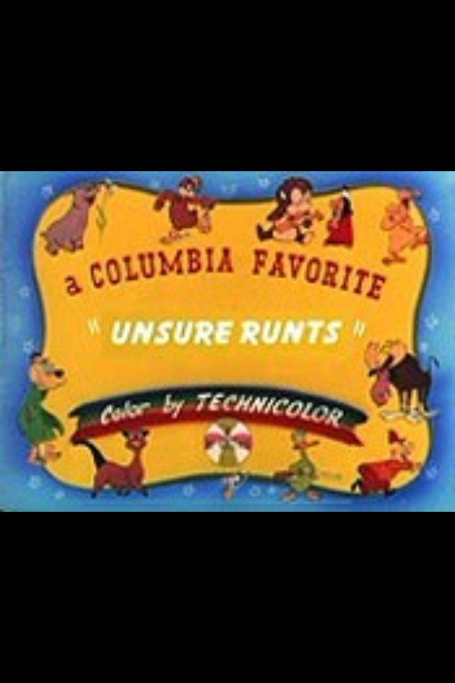 Movie poster for Unsure Runts (1946)