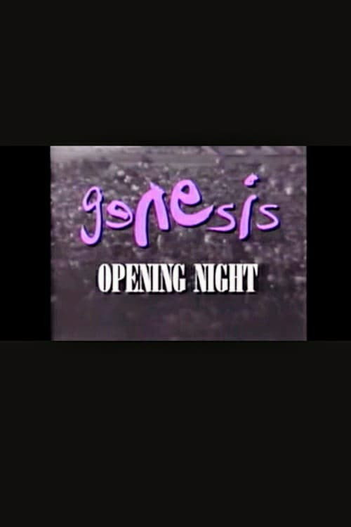 Movie poster for Genesis | Opening Night (1992)