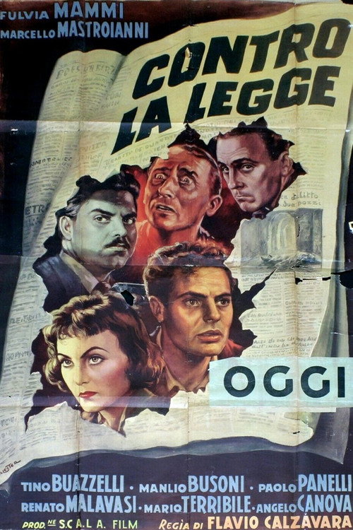 Movie poster for Against the Law (1950)