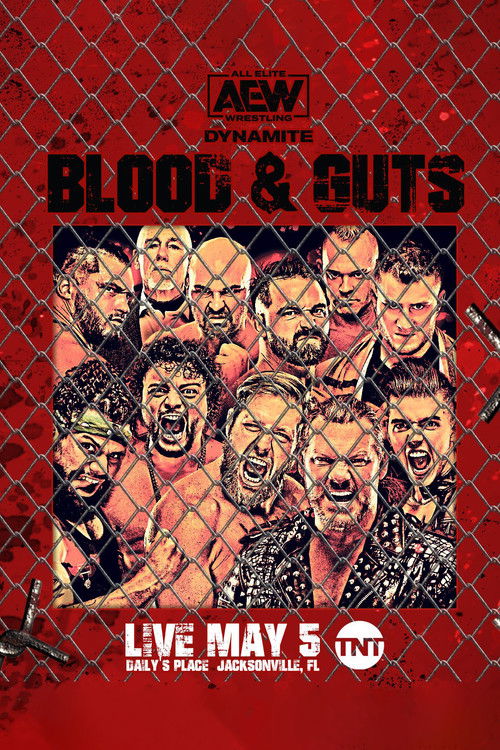 Movie poster for AEW Blood & Guts (2021)