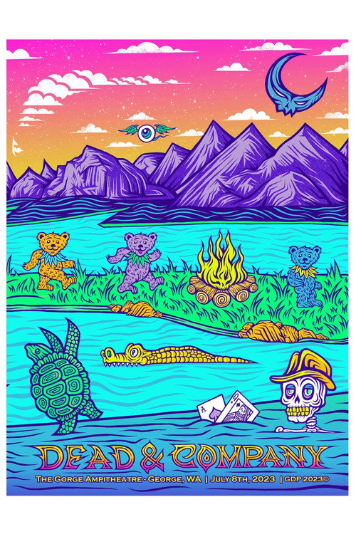 Movie poster for Dead & Company: 2023-07-08 The Gorge Amphitheatre, George, WA, USA (2023)