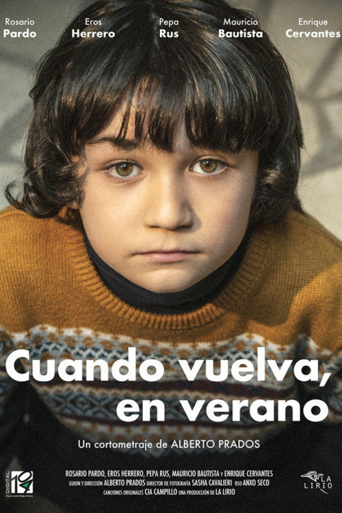 Movie poster for Cuando vuelva, en verano (2023)