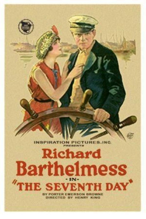 Movie poster for The Seventh Day (1922)