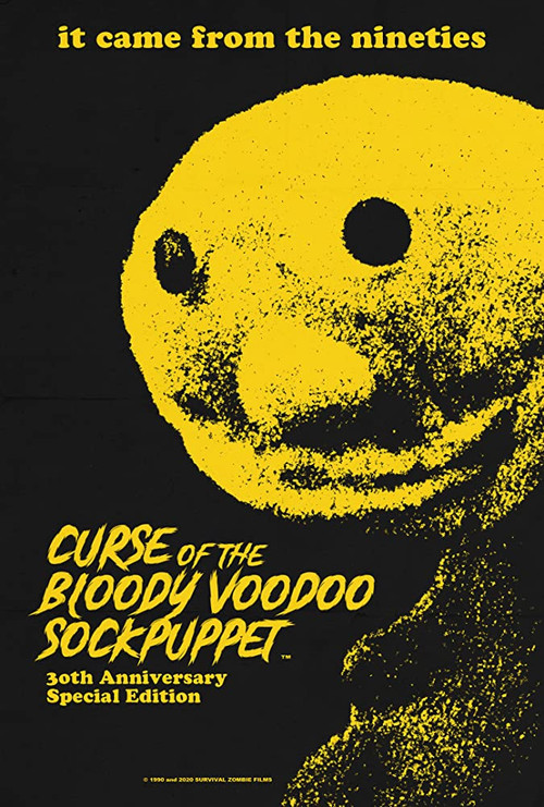 Movie poster for Curse of the Bloody Voodoo Sockpuppet (2020)