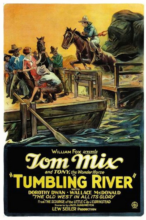 Movie poster for Tumbling River (1927)