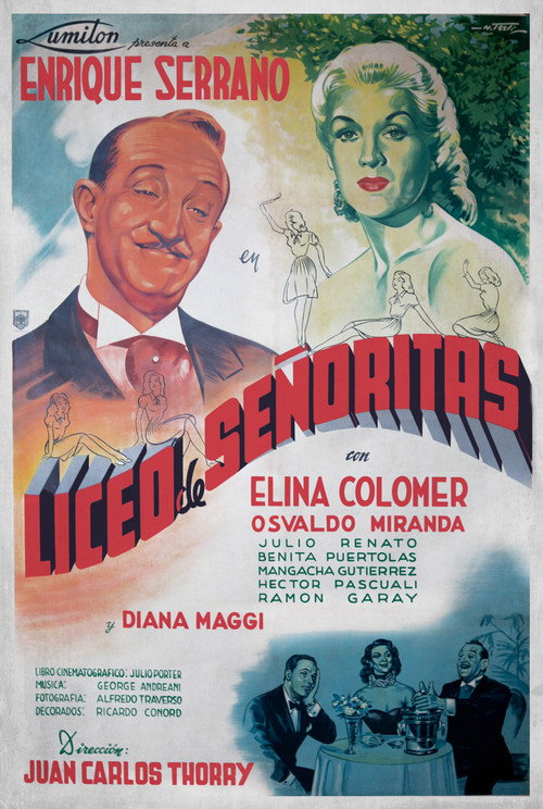 Movie poster for Ladies high school (1951)
