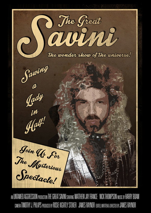 Movie poster for The Great Savini (2013)