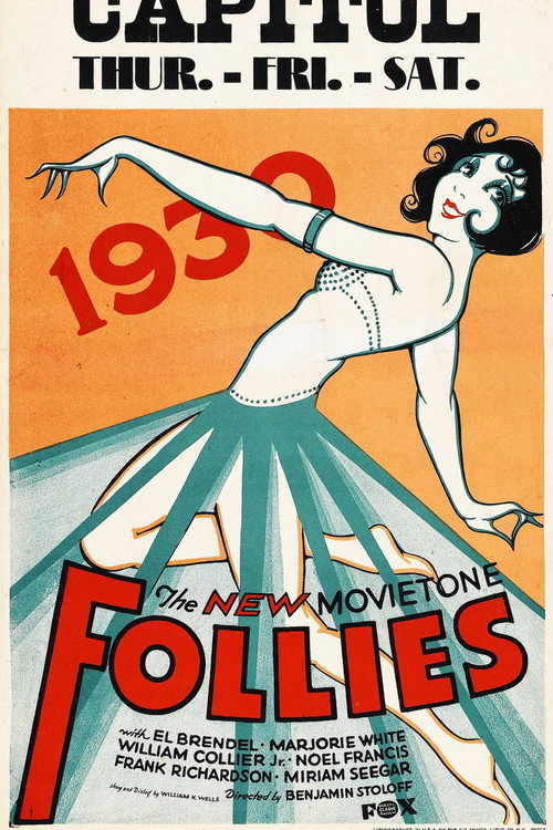 Movie poster for New Movietone Follies of 1930 (1930)