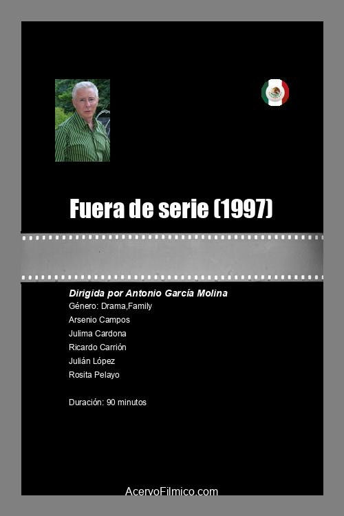 Movie poster for Fuera de serie (1997)