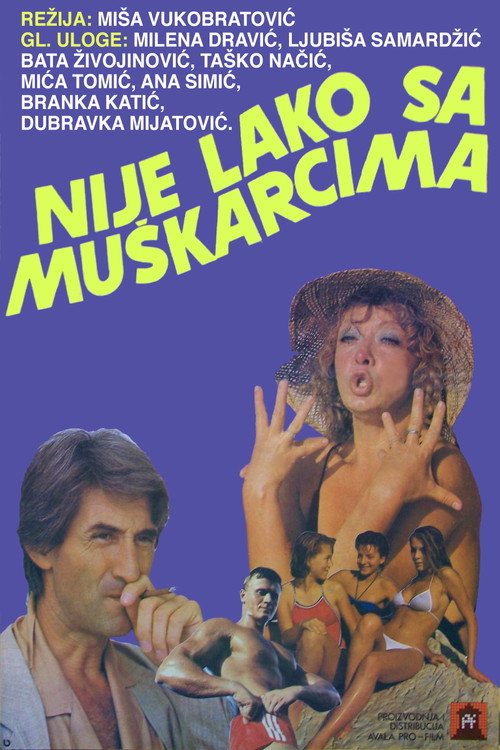 Movie poster for It Isn't Easy to Get Along with Men (1985)