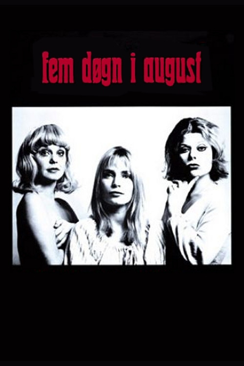 Movie poster for Five Days in August (1973)