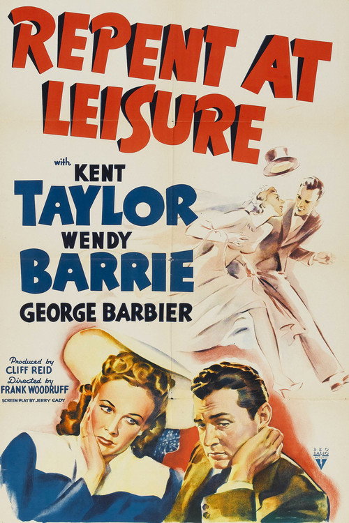 Movie poster for Repent at Leisure (1941)