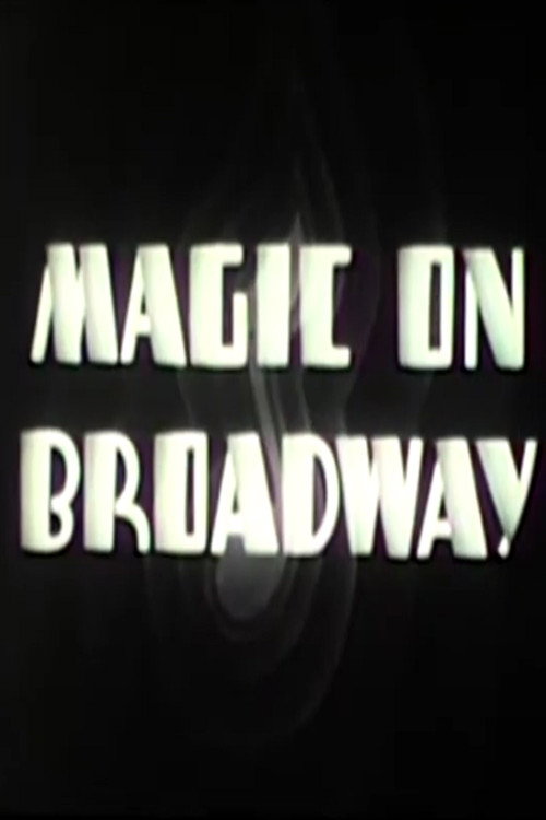Movie poster for Magic on Broadway (1937)