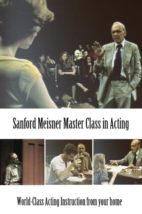 Movie poster for Sanford Meisner Master Class (1990)