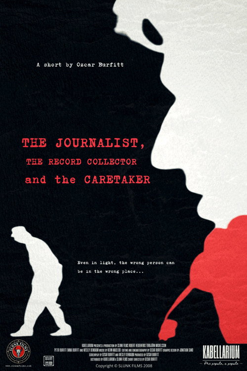 Movie poster for The Journalist, the Record Collector and the Caretaker (2008)
