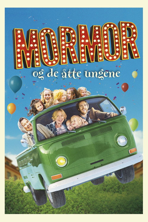 Movie poster for Mormor og de åtte ungene (2013)