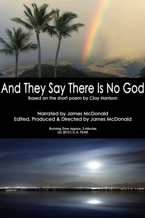 Movie poster for And They Say There Is No God (2012)