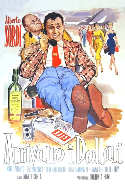 Movie poster for The Dollars Are Coming! (1957)