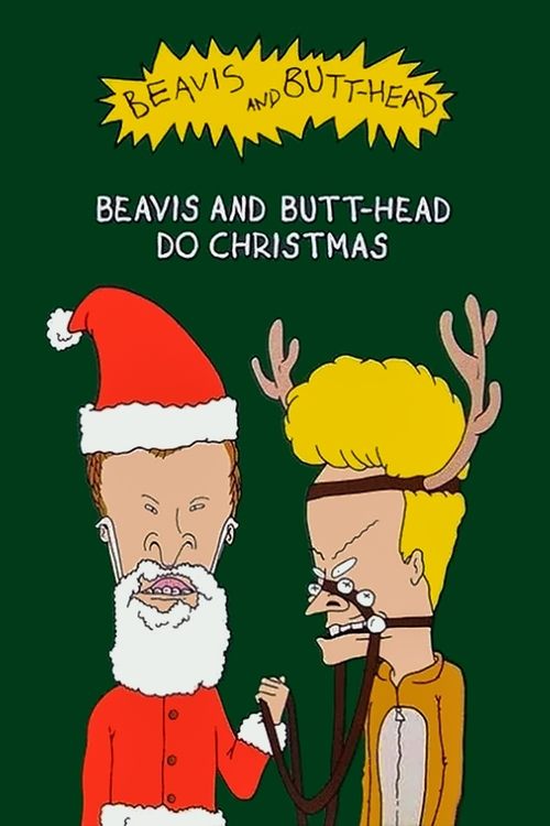 Movie poster for Beavis and Butt-Head Do Christmas (1996)
