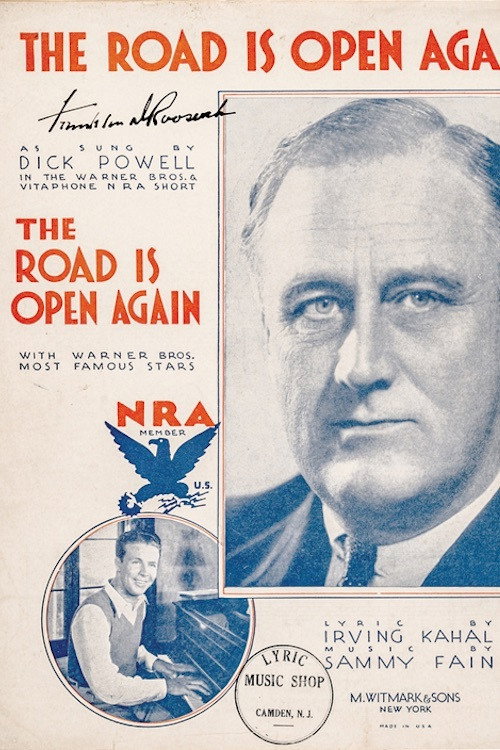 Movie poster for The Road Is Open Again (1933)