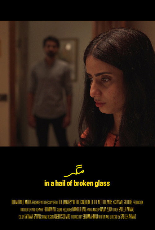 Movie poster for In a Hail of Broken Glass (2021)