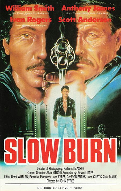 Movie poster for Slow Burn (1989)
