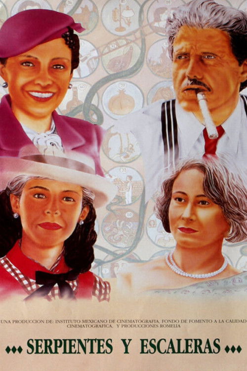 Movie poster for Serpientes y escaleras (1992)