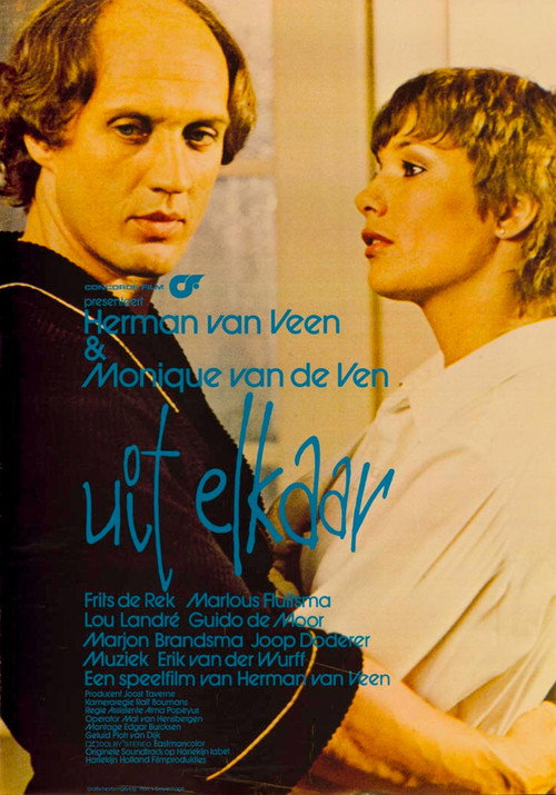 Movie poster for Uit elkaar (1979)