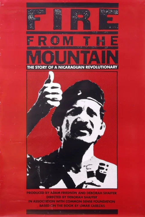 Movie poster for Fire from the Mountain (1987)