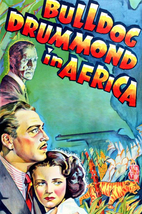 Movie poster for Bulldog Drummond in Africa (1938)